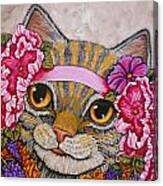 Miss Kitty Canvas Print