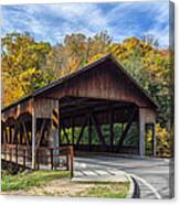 Mohican Covered Bridge Canvas Print