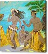 Moloka'i Hula 3 Canvas Print