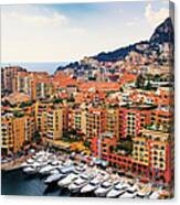Monaco - Exclusive Parking Canvas Print