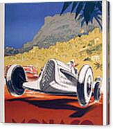 Monaco Grand Prix 1935 Canvas Print