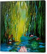 Monet's Pond  11 Canvas Print