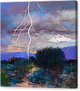 Monsoon Lightning Canvas Print