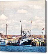Montauk Harbor Canvas Print