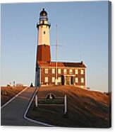 Montauk Lighthouse Entrance Canvas Print