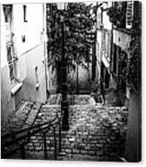Montmartre Steps Canvas Print
