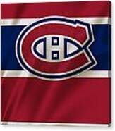 Montreal Canadiens Uniform Canvas Print