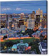 Montreal Skyline Canvas Print