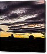 Monument Valley First Light Canvas Print