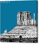 Monument Valley - Steel Canvas Print