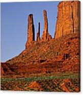Monument Valley - The Three Sisters Canvas Print
