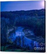 Moonlight River Canvas Print