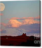 Moonrise Over Goblins Canvas Print