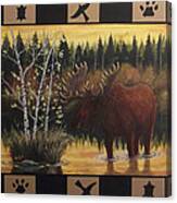 Moose # 3 Canvas Print