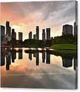 Morning At Kuala Lumpur City Canvas Print