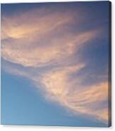 Morning Clouds Canvas Print