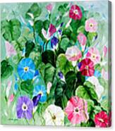 Morning Glory Bouquet Painting by Linda Rauch | Fine Art America