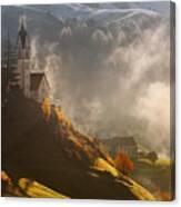 Morning In Alpine Valley Canvas Print