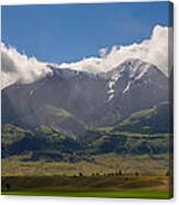 Morning In Paradise Valley Canvas Print