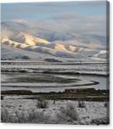 Morning On The Plateau Canvas Print