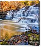 Morning On The Upper Falls Canvas Print