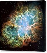 Most Detailed Image Of The Crab Nebula Canvas Print