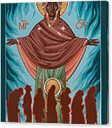 Mother Of Sacred Activism With Eichenberg's Christ Of The Breadline Canvas Print
