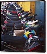 #motorbike #saigon #hochiminh #scooter Canvas Print