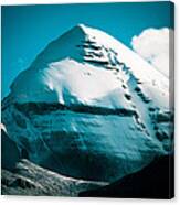 Mount Kailash Home Of The Lord Shiva Canvas Print