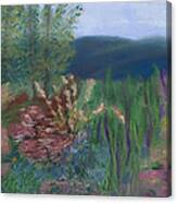 Mountain Garden Canvas Print
