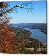 Mountain Top Hudson Valley North View Canvas Print