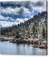 Mountains And Clouds Canvas Print