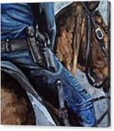 Mounted Patrol Canvas Print