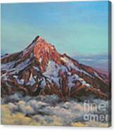 Mt Hood North Face Canvas Print