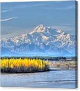 Mt Mckinley - Alaska Canvas Print