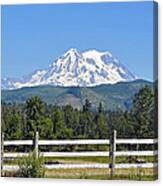 Mt. Rainier Canvas Print