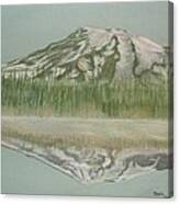 Mt Rainier Canvas Print