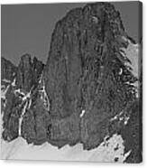 406427-mt. Sill, Bw Canvas Print