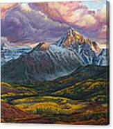 Mt. Sneffels Canvas Print
