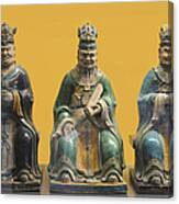Oriental Figurines Series 79 Canvas Print