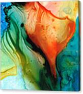 My Cup Runneth Over - Abstract Art By Sharon Cummings Canvas Print
