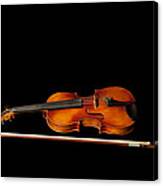My Old Fiddle And Bow Canvas Print