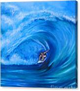 Hawaiian Surf Canvas Print