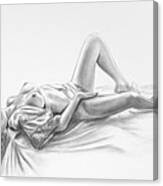 Naked Desire Canvas Print