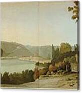 Veduta Del Tevere Canvas Print