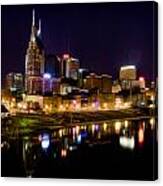 Nashville Tn Skyline Canvas Print