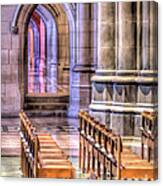 National Cathedral Side Portal Canvas Print