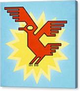 Native South American Condor Bird Canvas Print