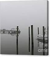 Navigating In The Fog Canvas Print