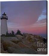 Ned's Point At Sunset Canvas Print